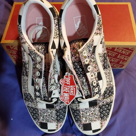 VANS Old Skool Patchwork 11.5 Men 13 Women - Picture 7 of 8